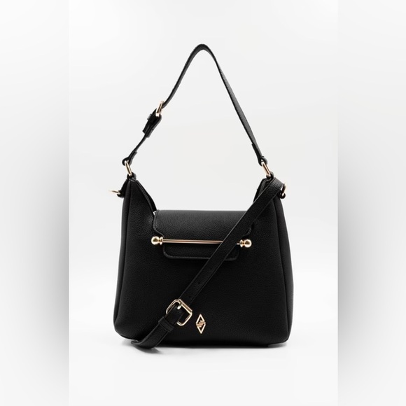 Coming Soon…Matias Black Accessory Detailed Women's Shoulder Bag - Picture 5 of 6